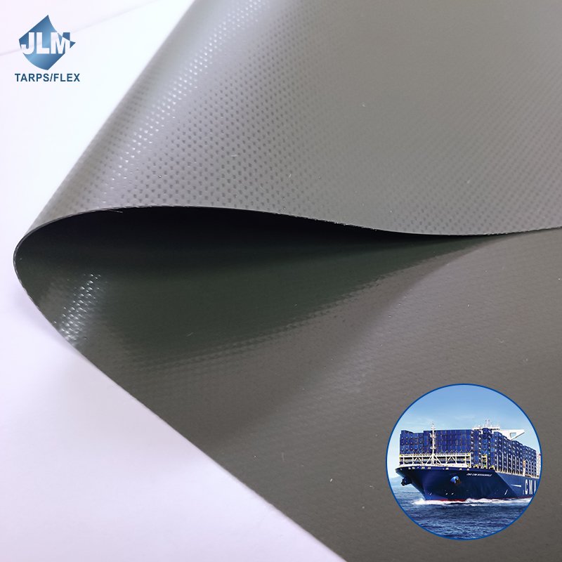Heavy-Duty Tarp Thick Cover Sturdy PVC Waterproof Tarp for Canopy, Roof Tent, Boat, Patio, Pool