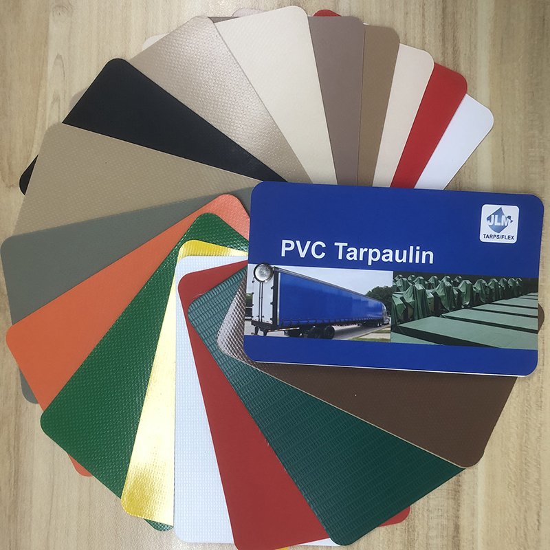 Heavy-Duty Tarp Thick Cover Sturdy PVC Waterproof Tarp for Canopy, Roof Tent, Boat, Patio, Pool