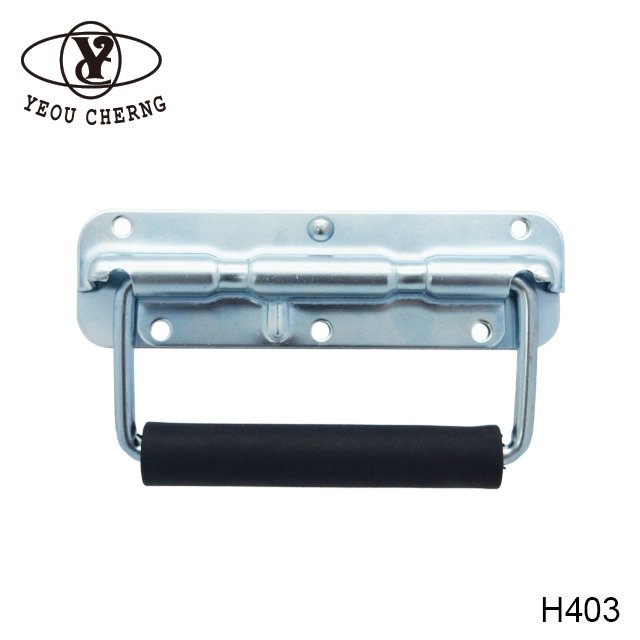 Spring Recessed Road case Hardware Handle Folding Handle Luggage Hardware Flight case Handle H403