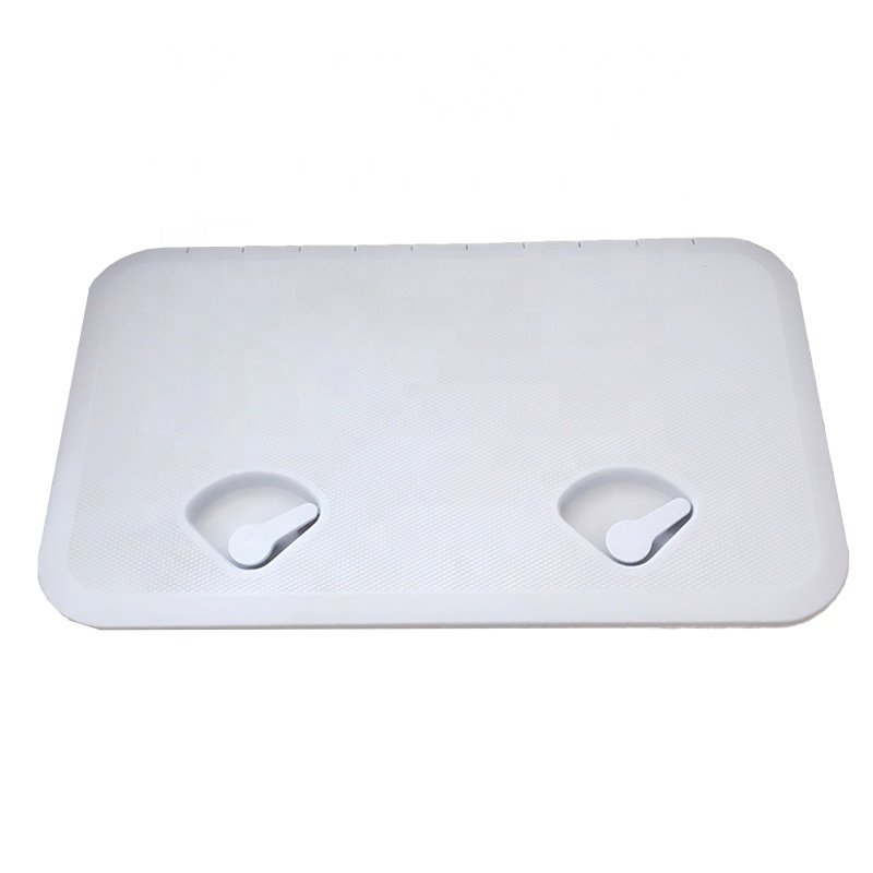 Color Customization 375 * 270 Boat Square Hatch Kayak Waterproof Deck Hatch Cover,180 Degree Open Hatch Cover
