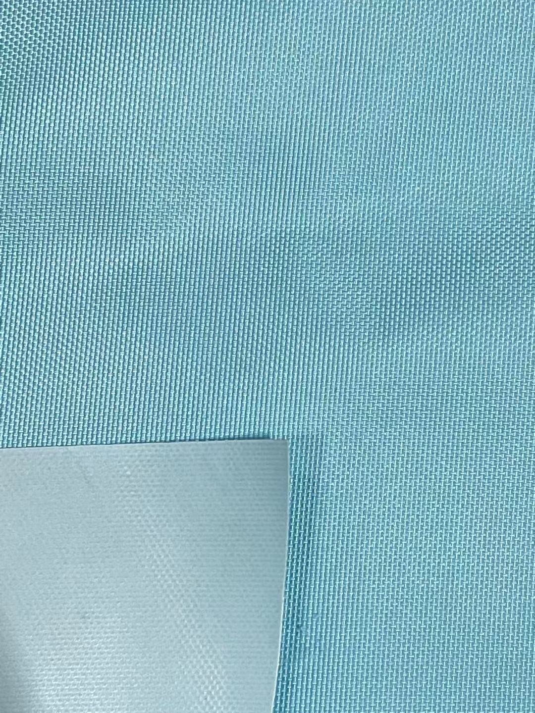 Custom Color Oxford Solid Dyed Outdoor PVC Coating Polyester Fabric with WR and Sun Protection for Sailing Boat