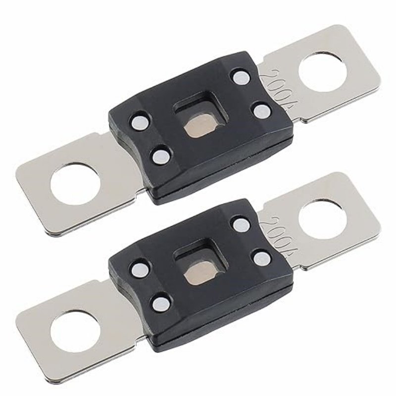 40A-500A 32V/48V/72V/125V Mega Fuse High Current Strip Bolt-on Fuses AMG/ANM Screw Fuse for Cars Boat RV Marine