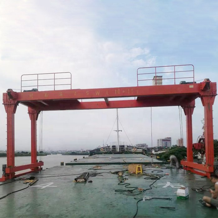 30 Ton Lifting Gantry Portal Ship Hatch Cover Crane with Factory Price