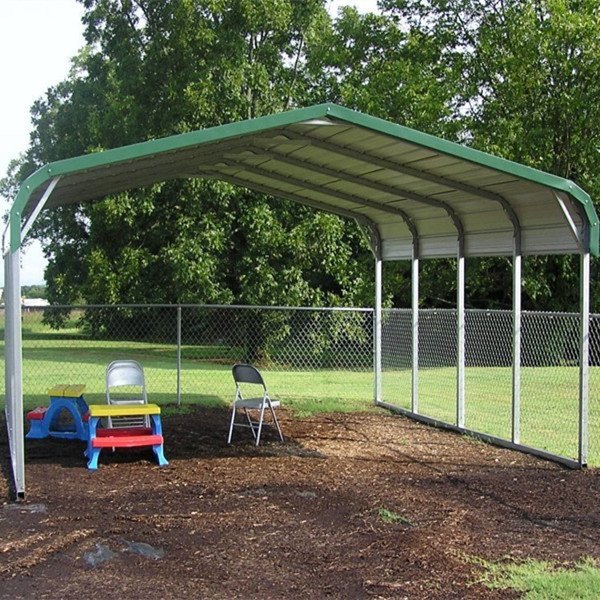 20' X 20' X 8' Metal Carport 2 Cars Regular Car Port DIY Kits