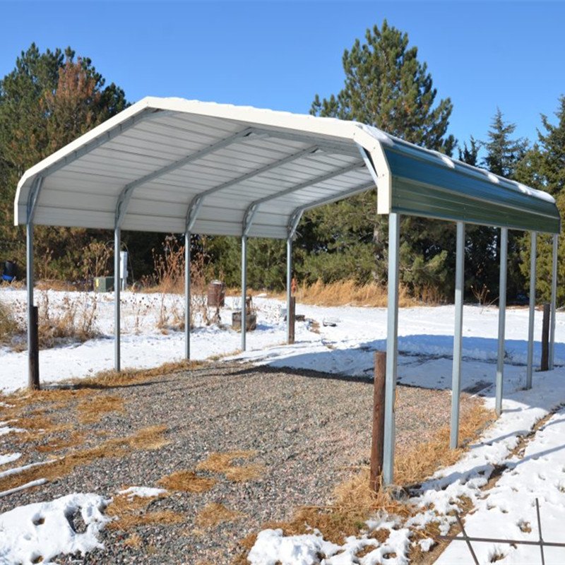 20' X 20' X 8' Metal Carport 2 Cars Regular Car Port DIY Kits