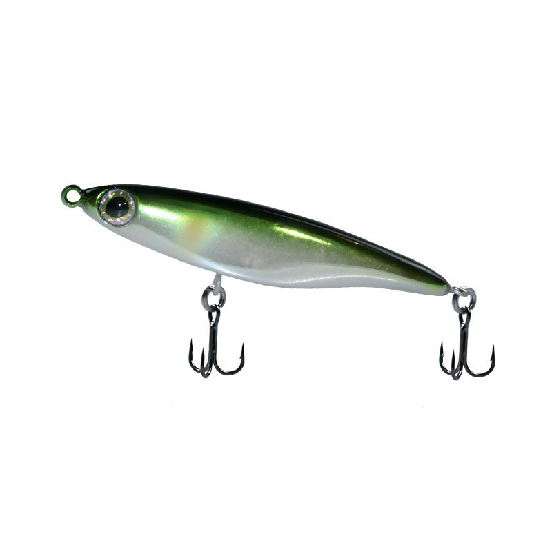 Sinking 2.9g 4.2g tungsten beads Japanese vibration with Treble hooks casting small pencil trout bait