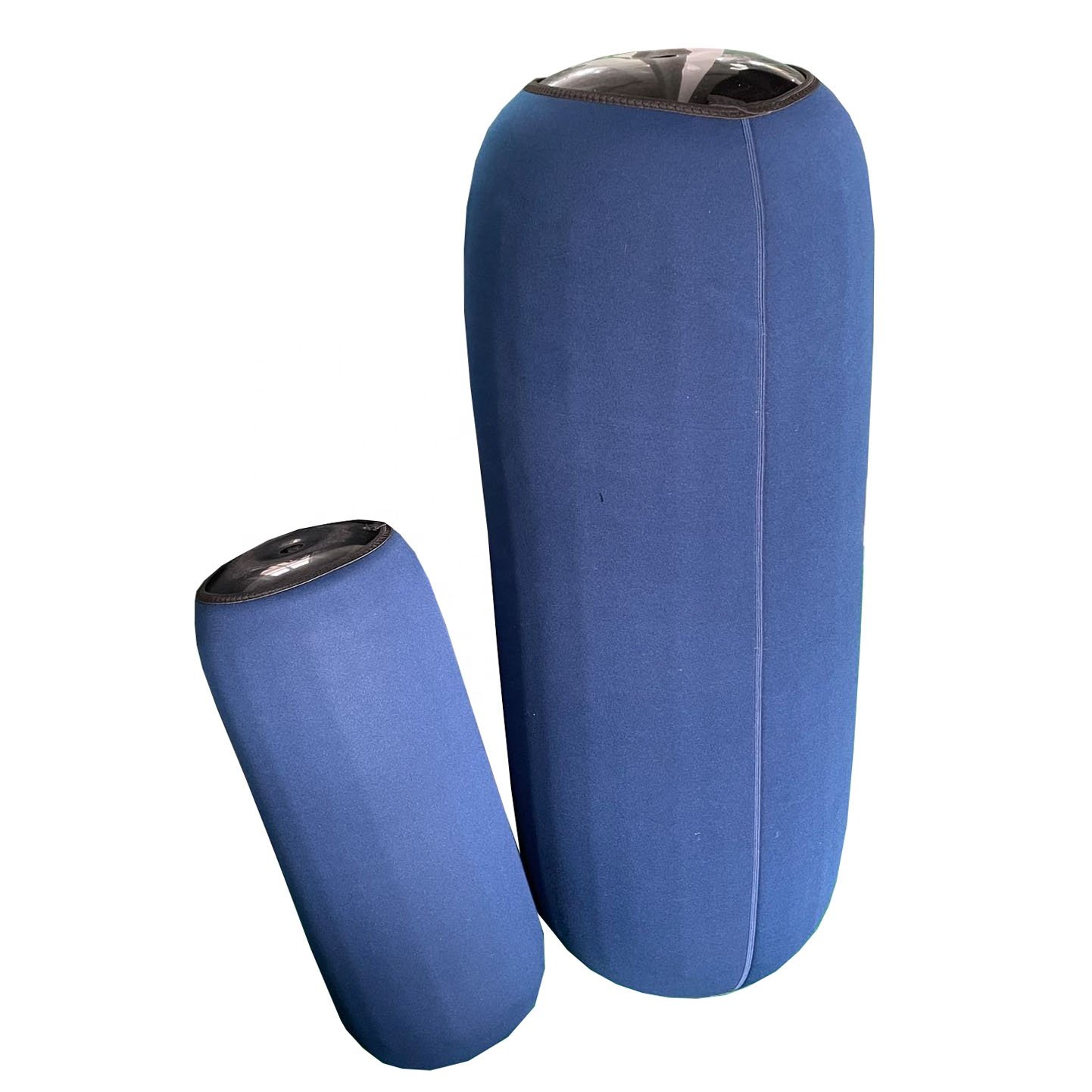 Customized OEM Neoprene Boat Fenders Cover Navy Blue Polyester Thicken Wear-resistant Boat Bumper Cover