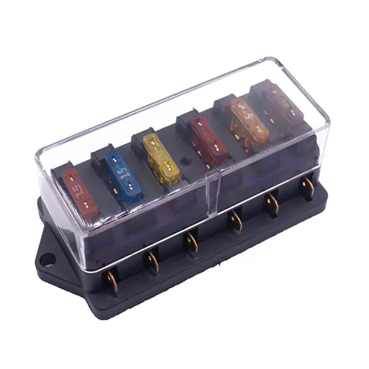 4 6 8 10 12 Way Wire Harness Blade Car Auto Fuse Block Automotive Fuse Holder Tractor Ato Blade Fuse Holder Box Manufacturer