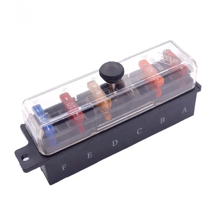 4 6 8 10 12 Way Wire Harness Blade Car Auto Fuse Block Automotive Fuse Holder Tractor Ato Blade Fuse Holder Box Manufacturer