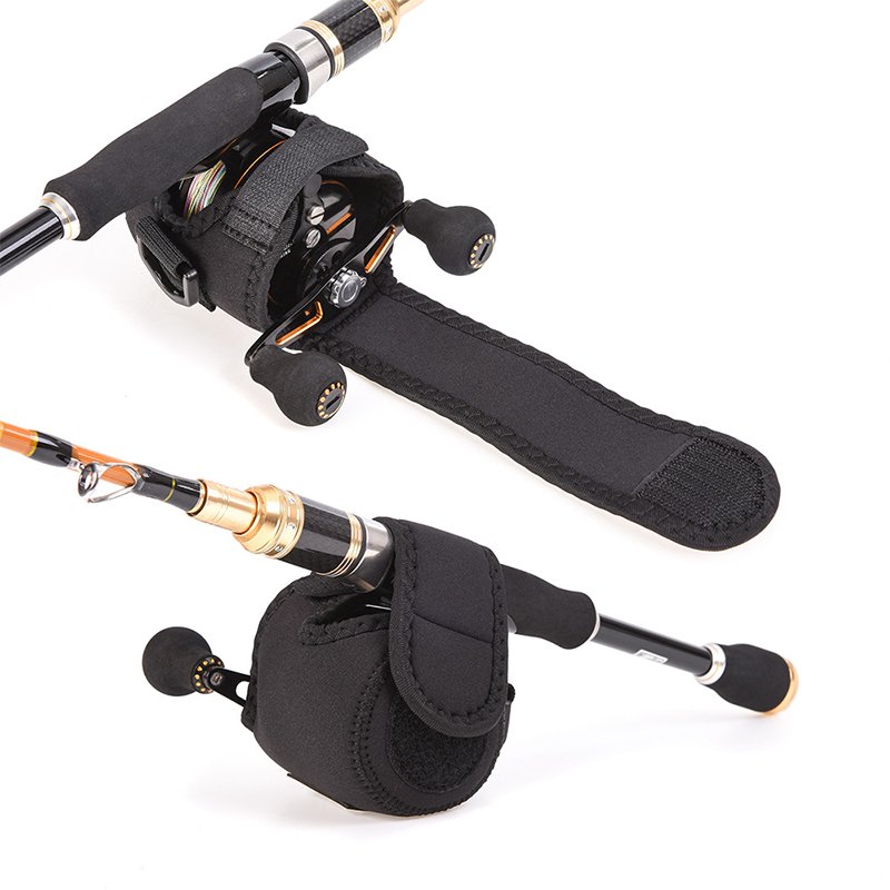 Wholesale Fishing Accessories Waterproof Spinning Fishing Reel case Wholesale Portable Neoprene Fishing Reel Rod Pouch Bag