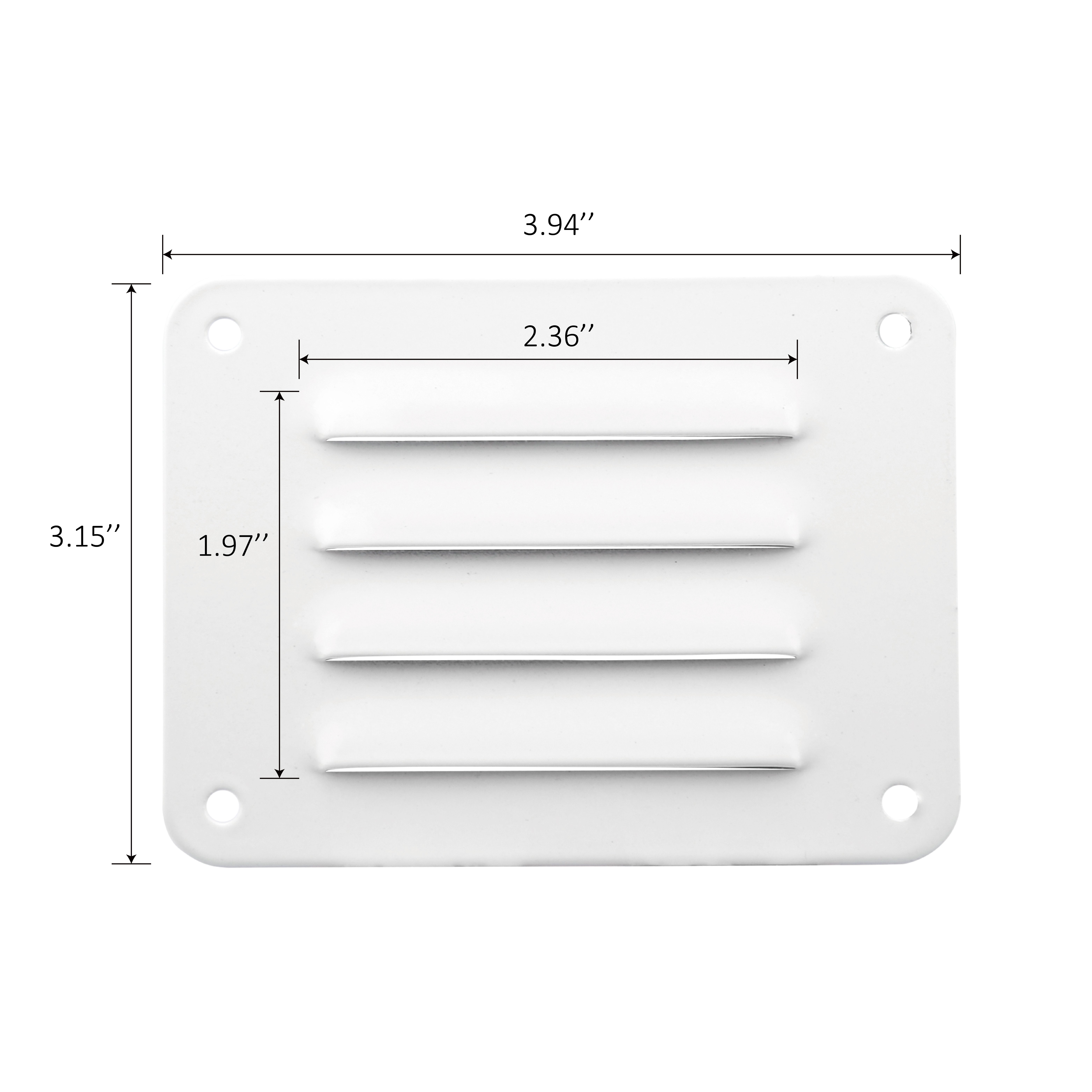 RV Vent Cover Marine / Boat / Camper Plastic Accessories OEM Injection Plastic Parts RV Louvre Grill Ventilation Cover