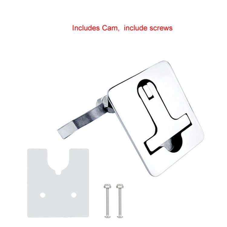 Boat Latches Stainless SteelHatch Rectangle Marine Boat Flush Pull Hatch Latch Locking Lift Handle Rectangle Deck
