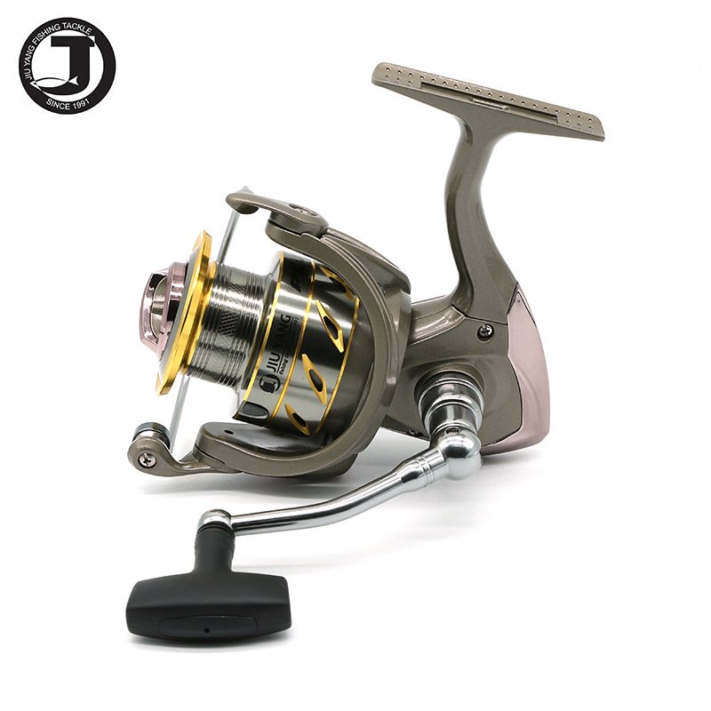 JYCN Aluminium Fishing Reel Saltwater Spinning Reel for Left/Right Hand Freshwater and Saltwater Fishing for River Use
