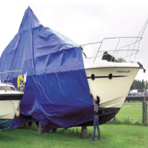 Pe Tarpaulin 200 Gramos White Blue Poly Tarp 6x8 Lightweight Camping