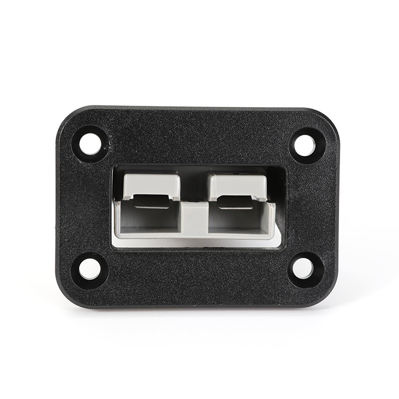 Flush Mount Panel Anderson Plug SB50 Connector Kit Mounting Bracket Panel Cover Accessories for Caravan Camper Boat Truck