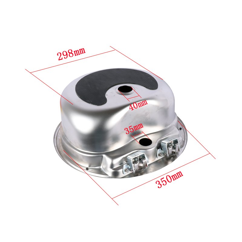 HWHongRV Round Camper Rvs Kitchen Kit Stainless Steel Sink Campervan Tempered Glass Lid Sink, with Foldable Rotating Faucet