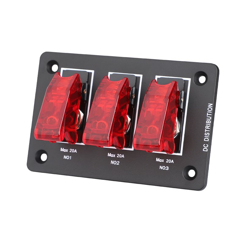 Factory Supply 120A Red Cover ON/Off Toggle Car Switch Automotive Car Marine Boat RV Camper 12v off Road Switch Panel