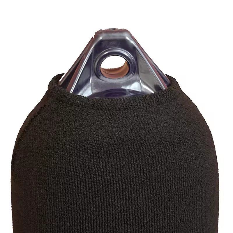 MESOROCK Brand Custom Printing Neoprene Boat Fender Cove Soft Black Boat Fabric Fender Covers