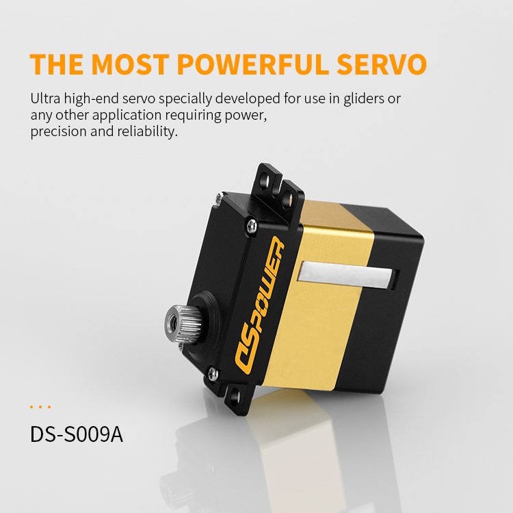 DSpower DS-S009A Stainless Steel Gear Digital Servo for 450 380 480 500 RC Helicopter
