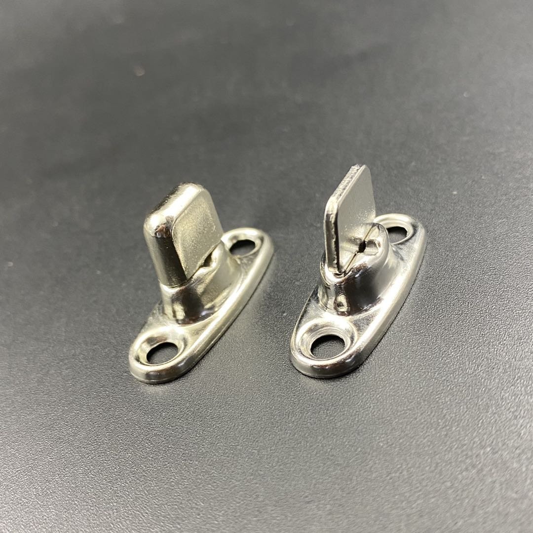 Twist-Lock Fastener Button Back Cloth-to-Cloth Set (Nickel-Plated Brass) Car Boat