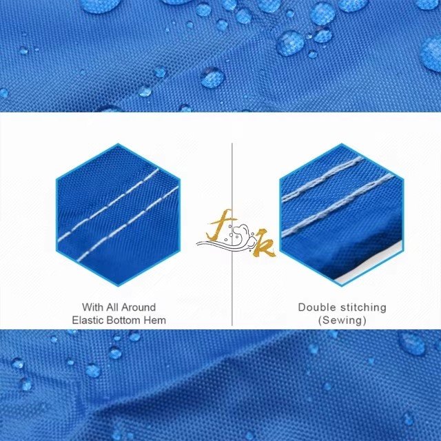 High Quality and Durable 420D Oxford Polyester Cloth Waterproof and Dustproof Kayak and Canoe Cover