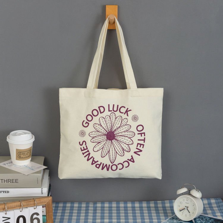 Free Design Eco Grocery Shopping Bag Canvas Promotional Shopping Bag Cotton Canvas Tote Bag With Logo Printed