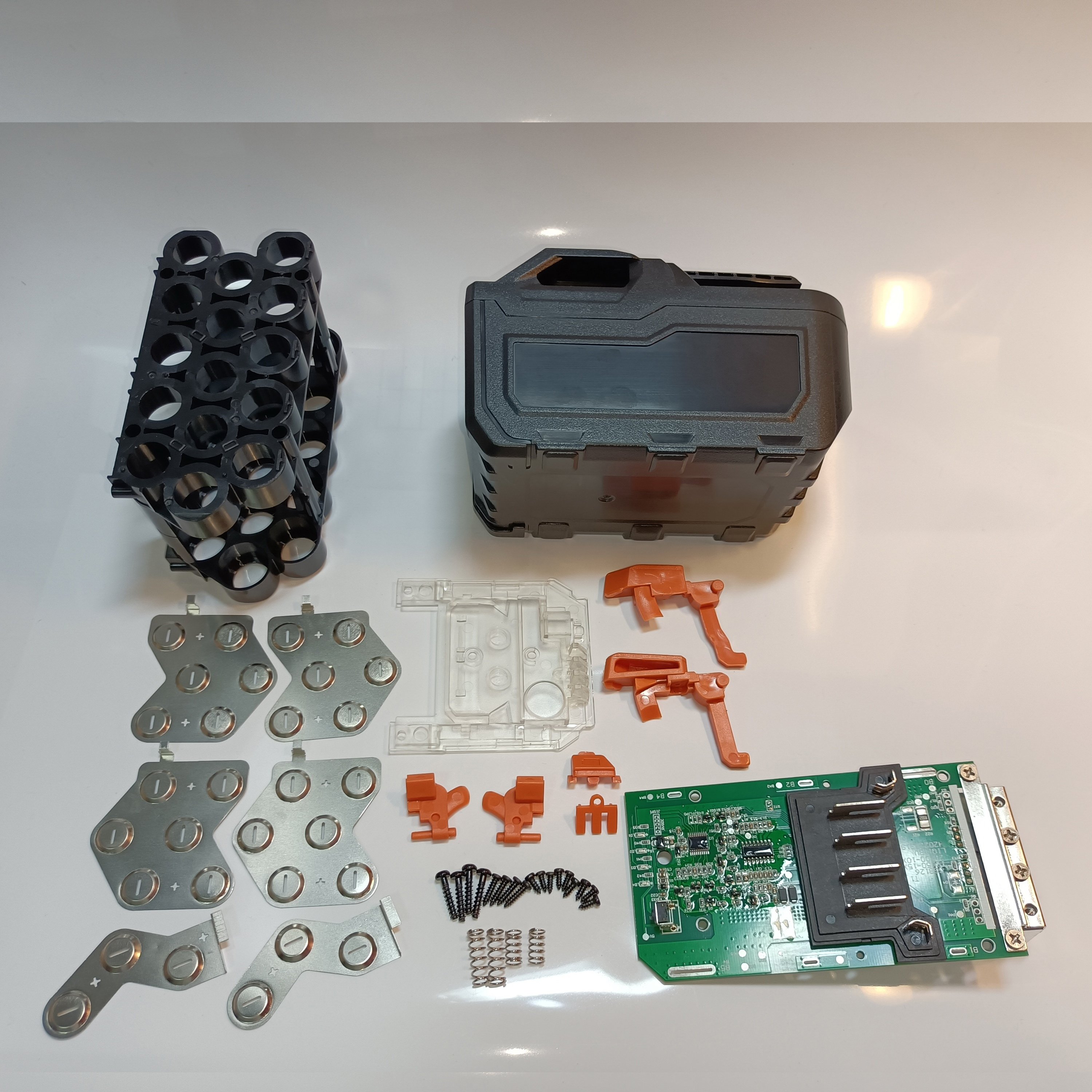 Factory Price AEG RIGID 18v 9.0AH L1890R 15 Cells 18650 Plastic case Plastic Housing Plastic Cover Bms 9.0AH L1815R L1240 L1215