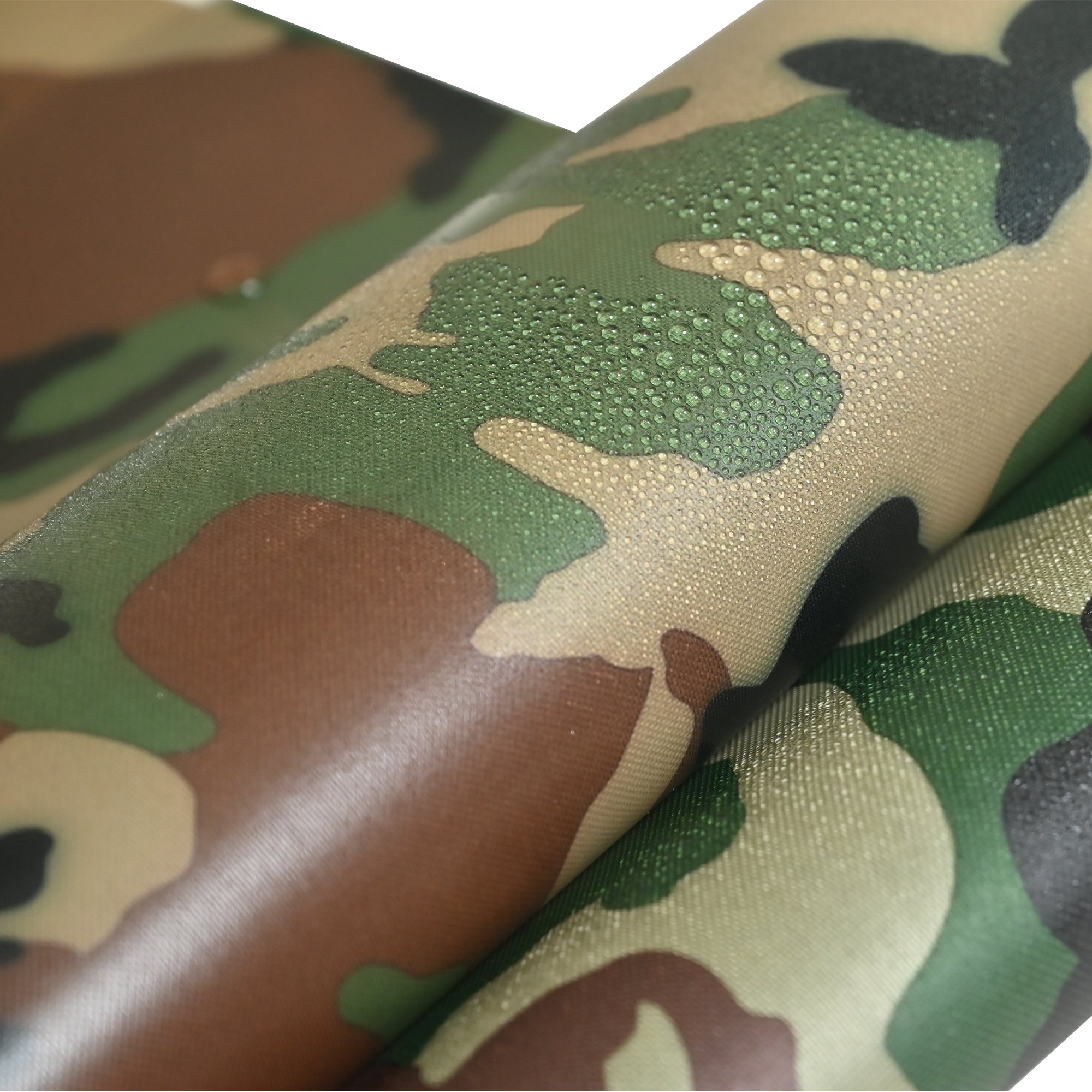 GRS Recycle Camouflage High Weather Resistance PVC Vinyl Inflatable Boat Tarpaulin for Inflatable Boat