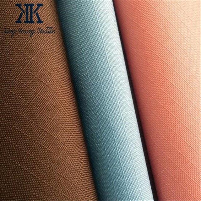 Boat Canvas Material with Pu Coating / Polyester Waterproof Ripstop Fabric for Boat Cushions
