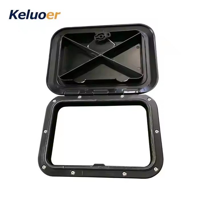 Detachable Cover and Pre-drilled Holes in Deck Plate Boat Hatch Covers Marine Accessories for Boat