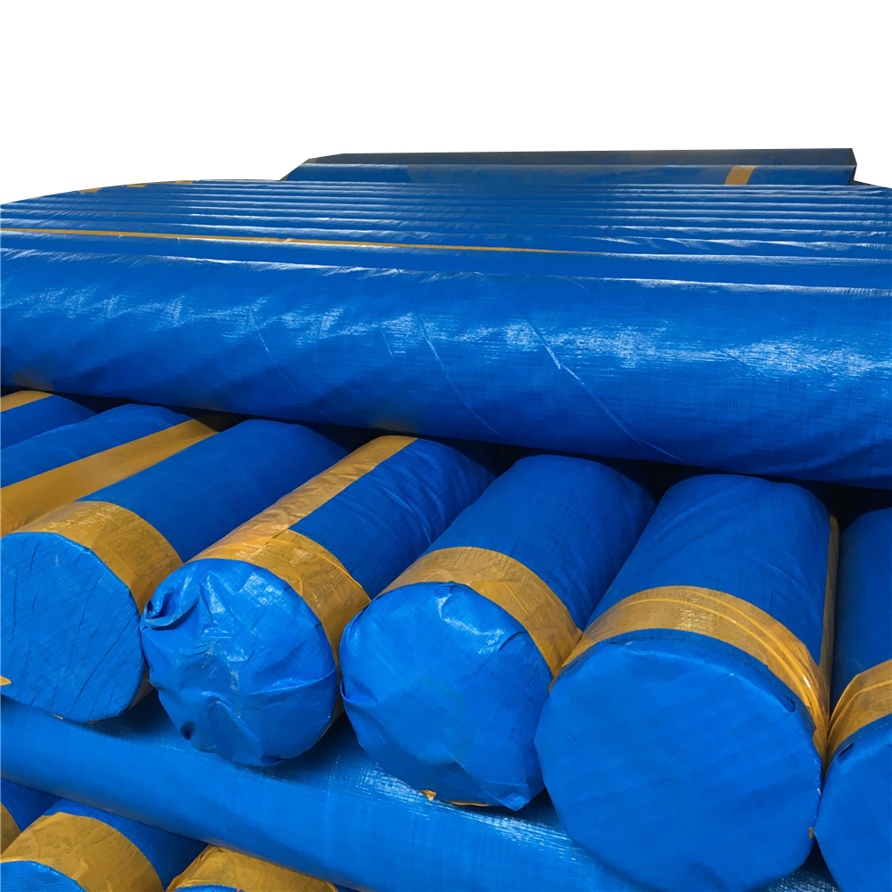 Best Price Pe Tarpaulin 160gsm 200gsm Waterproof Rip-stop PE Poly Canvas PE Tarps in Roll Packing