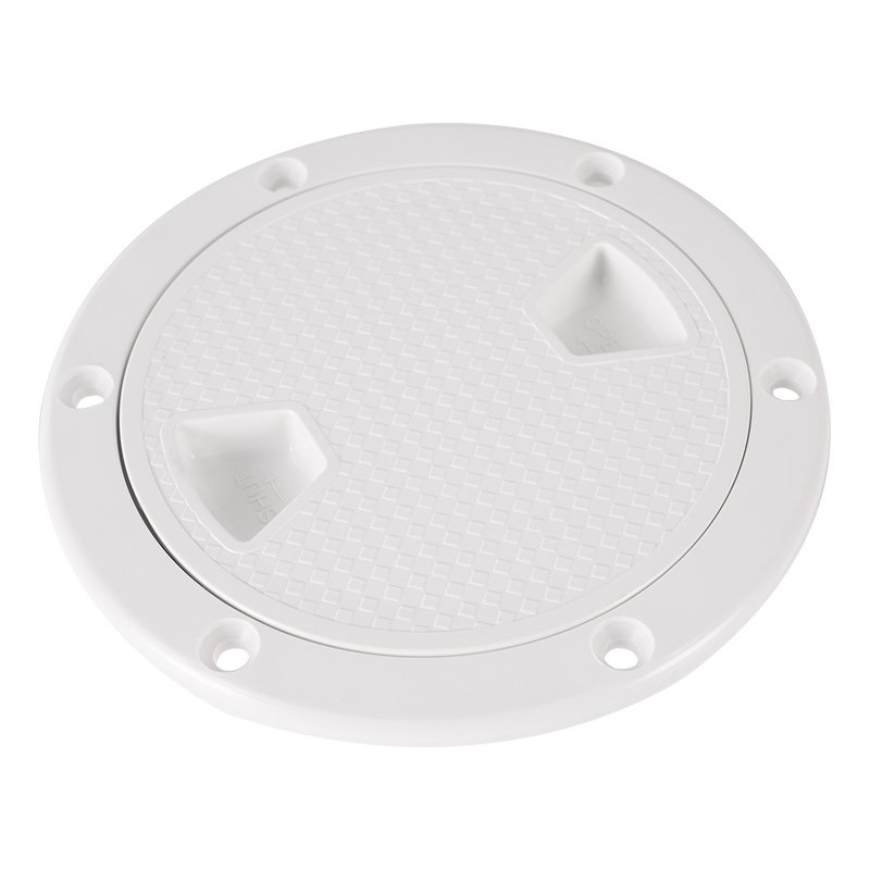 4" ABS Deck Hatch Cover for Marine Boat Screw Out ABS Deck Hatch Cover