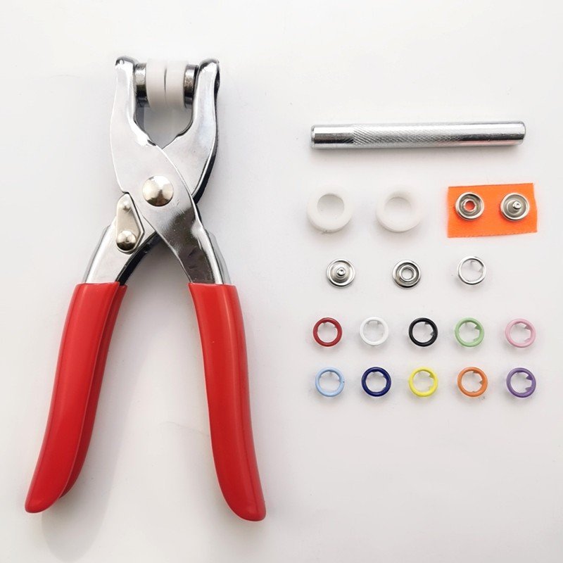 YUHANG 9.5 mm Button Snap Pliers, Fastener Pliers, Press Tool Kit