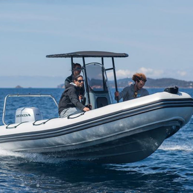 Raider RD380 Universal Economical Marine Boat Aluminum T Top Anodized Black 1.5" Heavy Duty Boat T Top