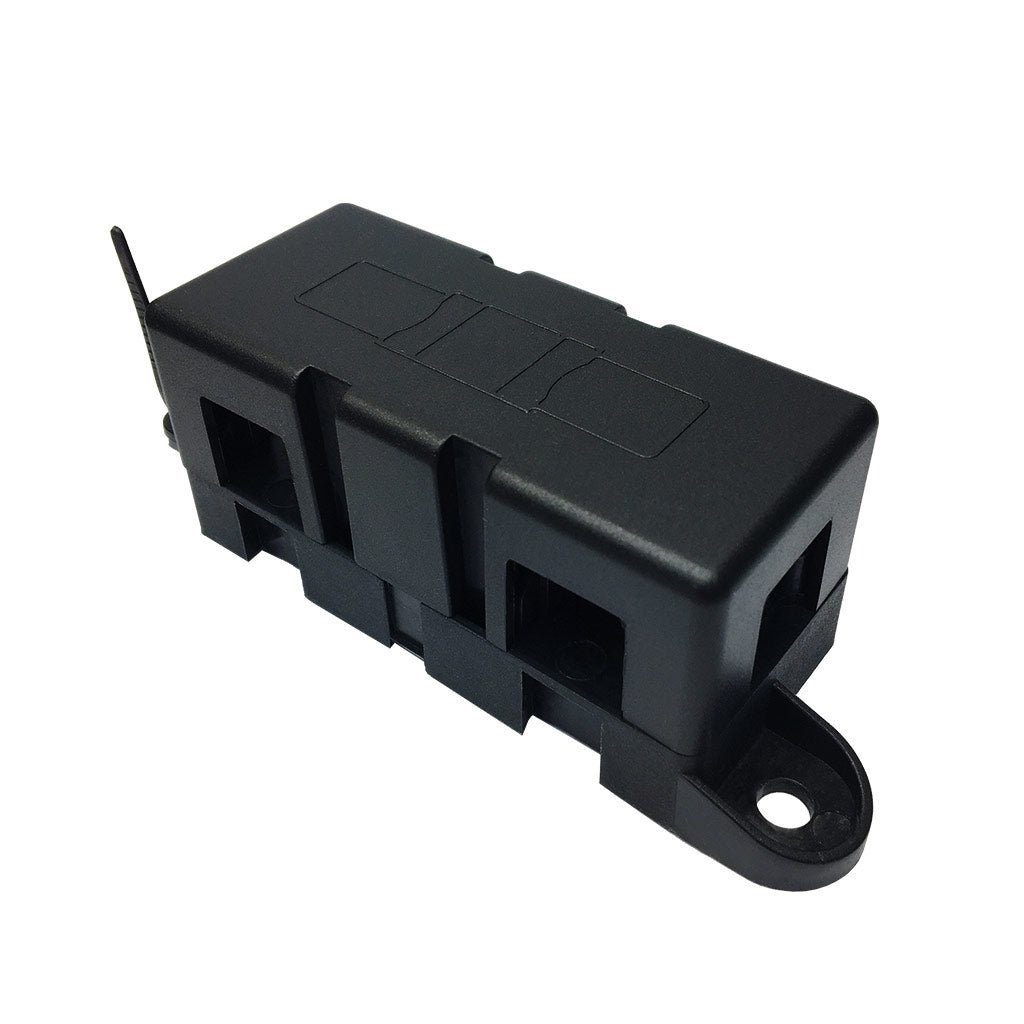 Blade Type Mega Fuse Box ATO ATC Type Brass Connector Transparent Screwed Cover Universal Fuse Holder