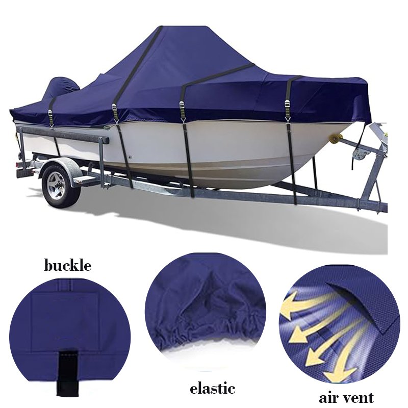 High Quality Breathable Marine Grade Fabric Uv Cover Boat Durable Boat Cover Waterproof Cover Boat
