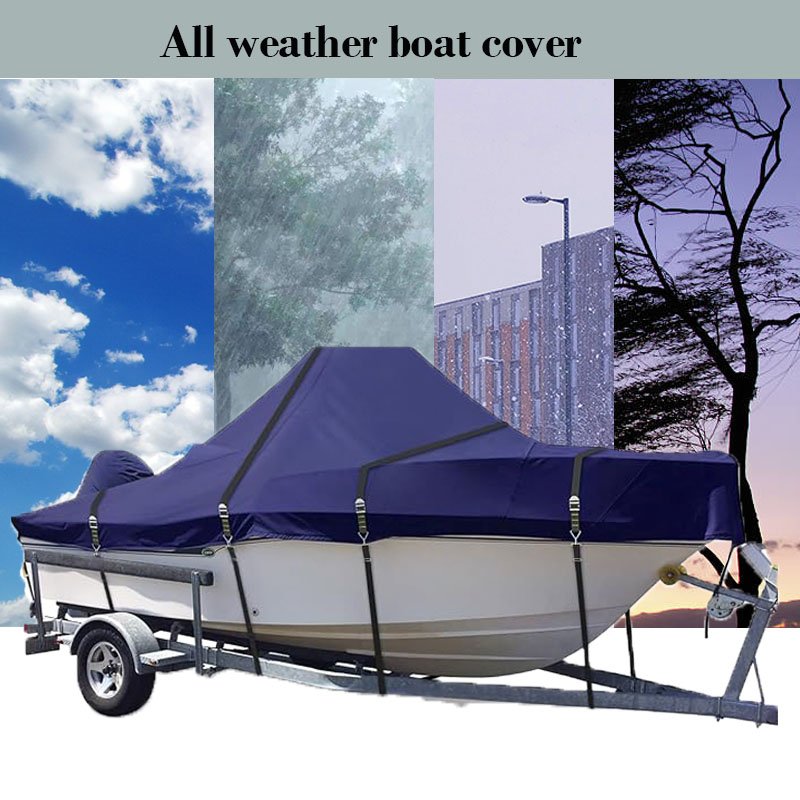 High Quality Breathable Marine Grade Fabric Uv Cover Boat Durable Boat Cover Waterproof Cover Boat