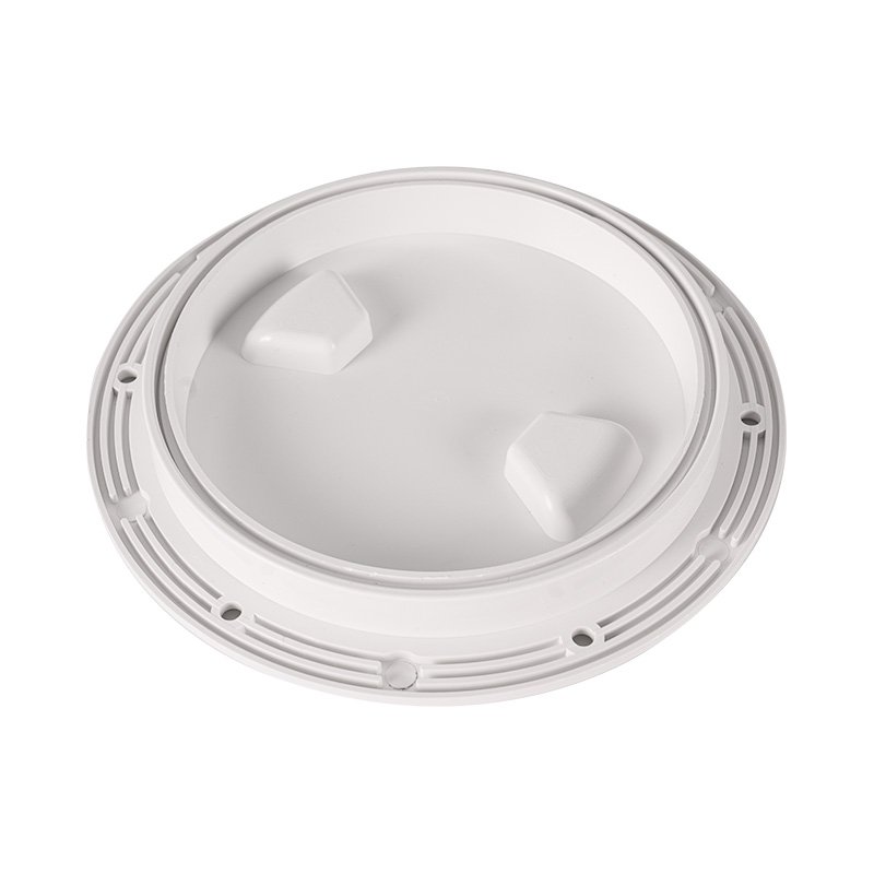 6" ABS Plastic Marine Boat Screw Out Round ABS Deck Inspection Access Hatch Cover for Marine RV Yacht Boat Accessories