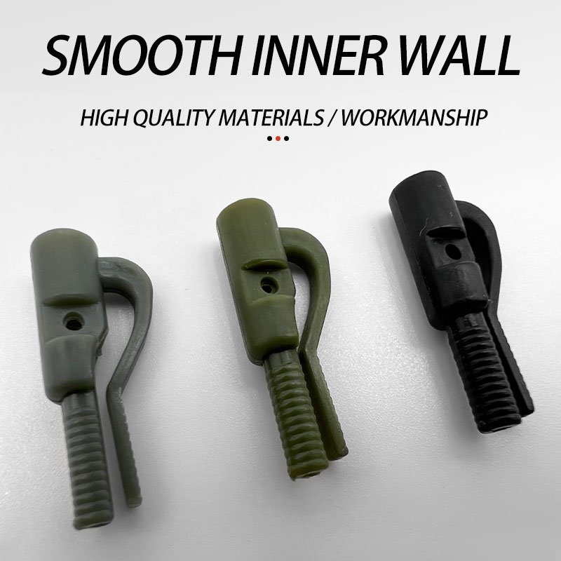 Carp Fishing Terminal Tackle Carp Safety Lead Clips Set With Pins and Tail Rubber Tubes Carp Fishing Tackle Tool