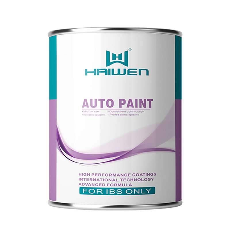 Haiwen 1K Auto Paint Autobody Refinish Car Paint Trans Red Color Mirror Effect Basecoat Coating UV Main Raw Material Spray