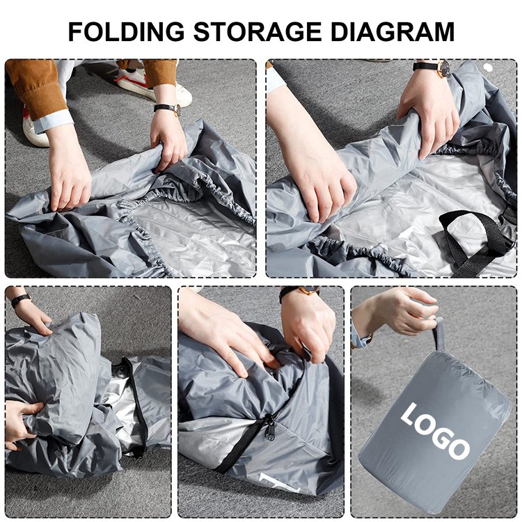 Kayak Accessories Durable 420D Polyester Heavy Duty Waterproof Kayak Boat Cover