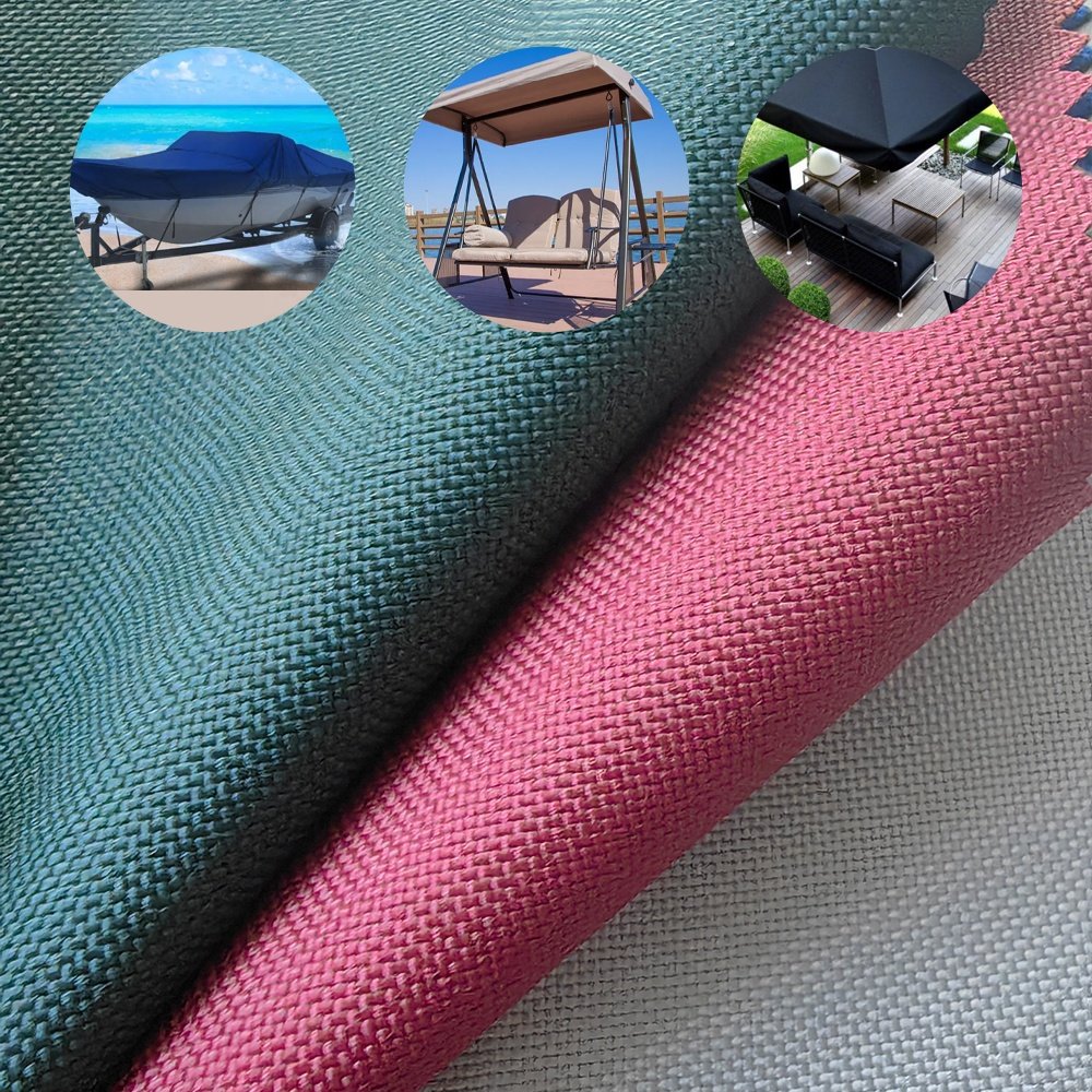 PU Coated 600d Solution Dope Dyed 100polyester Anti-Uv Outdoor Oxford Fabric for Cushion Boat Cover