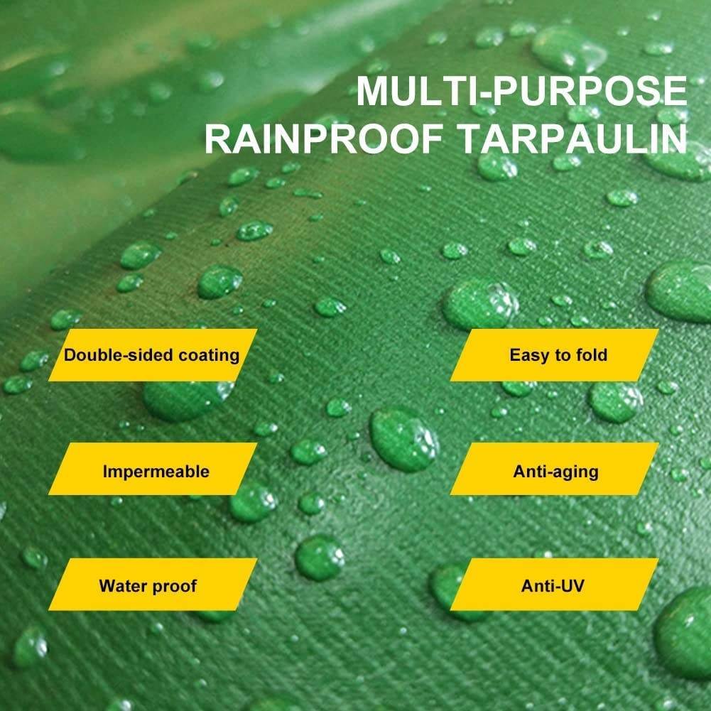 500GSM Custom Waterproof PVC Tarpaulin Heavy Duty for Outdoor Furniture Covering / Car Parking