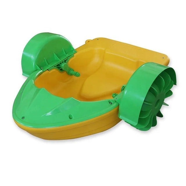 Hot Selling Water Toys Cheap Pedal Boats Plastic Hand Paddle Boat with Pedals for Kids and Adults