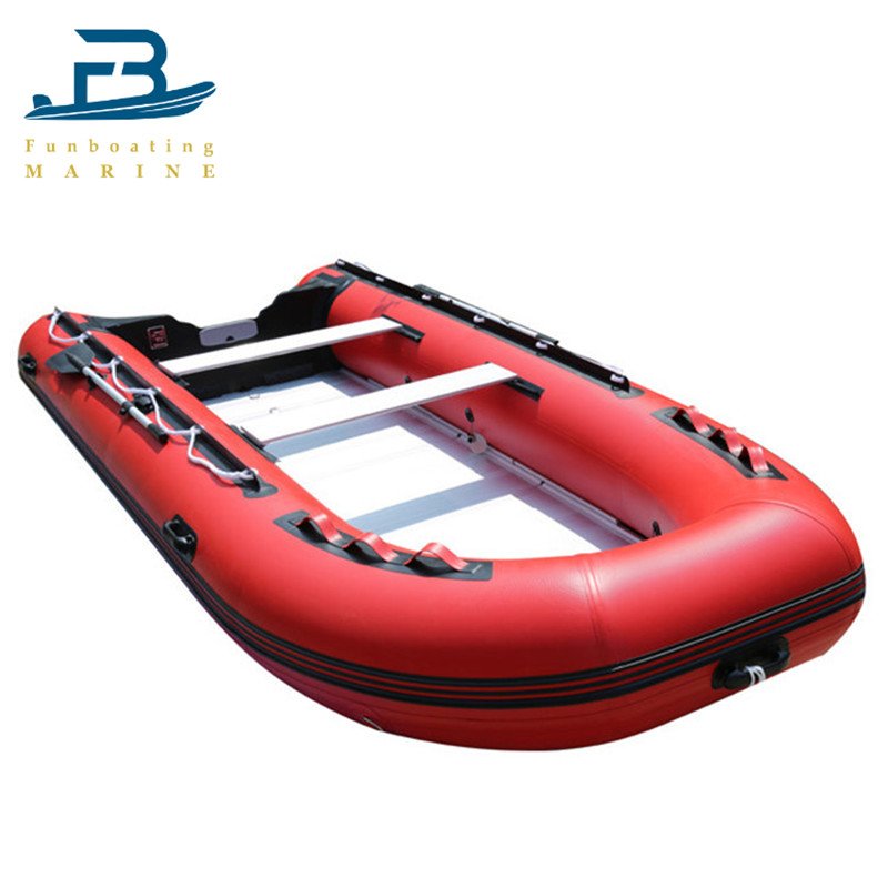 18ft Inflatable Boat with Trailers Rowing Rib Boats Inflatable 18ft