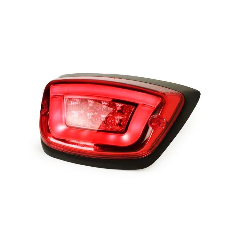 Precision Machining CNC Parts Car Head Light Taillight Prototype Red PMMA Headlamp Light Cover Parts