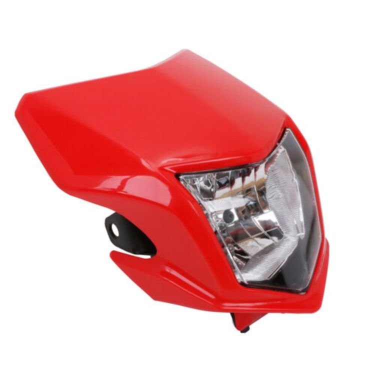 Precision Machining CNC Parts Car Head Light Taillight Prototype Red PMMA Headlamp Light Cover Parts