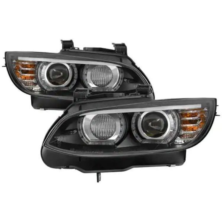 Precision Machining CNC Parts Car Head Light Taillight Prototype Red PMMA Headlamp Light Cover Parts