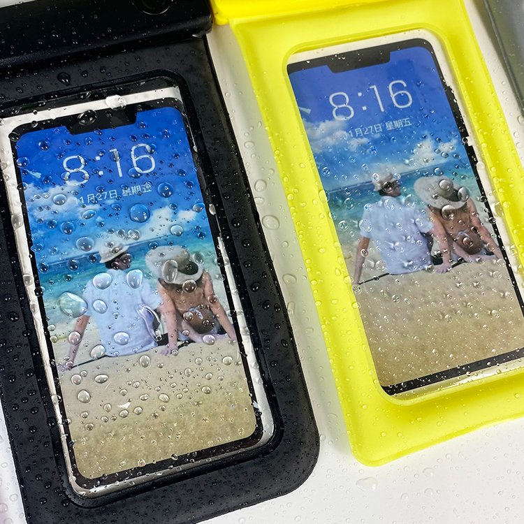 Universal Floating PVC Waterproof Mobile Phone Pouch Bag Case for Snorkeling Transparent Swimming Waterproof Pouch for Boating