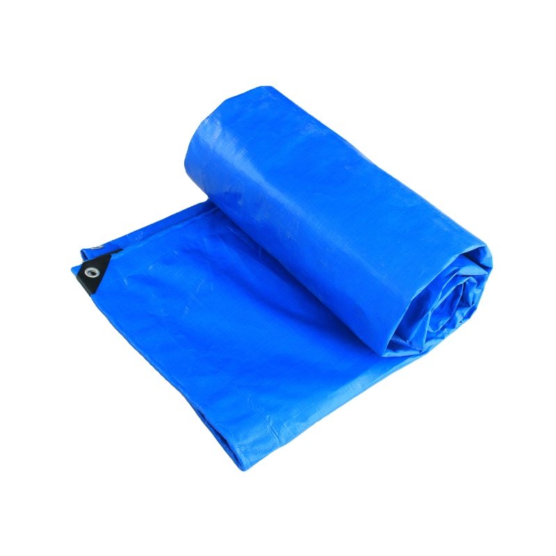 Waterproof Tarpaulin Industrial Fabric Stocklot 160gsm Camping Tarp Canvas Blue Tarpaulin Poly Tarps